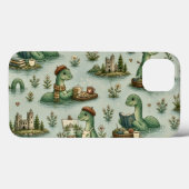 居心地の良い未確認生物 ネッシー ネス湖のモンスター 趣味 Case-Mate iPhoneケース (裏面 (横))