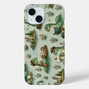 居心地の良い未確認生物 ネッシー ネス湖のモンスター 趣味 iPhone 15ケース