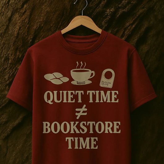 居心地の良い本好きギフト | 文おもしろい文 Tシャツ