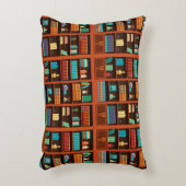 居心地の良い本棚 アクセントクッション (正面(垂直))