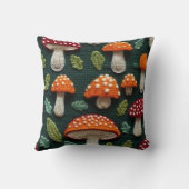居心地の良い森林キノコ クッション (裏面)