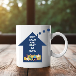 居心地の良い滞在保:静かで自宅でのコーヒーマグ ツートーンマグカップ