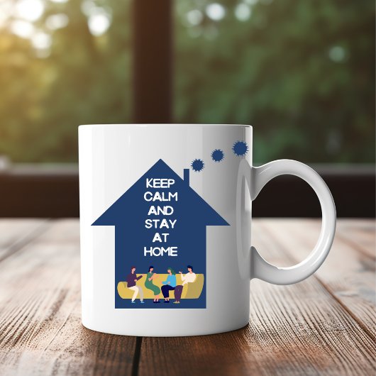 居心地の良い滞在保:静かで自宅でのコーヒーマグ ツートーンマグカップ