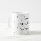 居心地の良い父の日の毛布 コーヒーマグカップ (正面左)