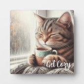 居心地の良い猫になる フォトプラーク (正面)