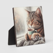 居心地の良い猫になる フォトプラーク (正面)