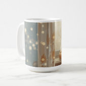 居心地の良い猫のコーヒーモーメント コーヒーマグカップ (正面左)