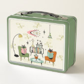 居心地の良い猫のデン©studioxtine メタルランチボックス (裏面)