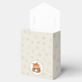 居心地の良い秋のキツネベビーシャワーコージーウッドランドパーティー フェイバーボックス (オープン)