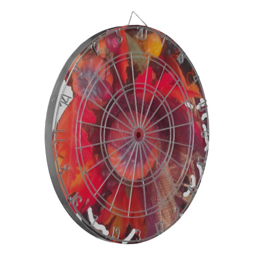 居心地の良い秋のチャーム-秋デコール&ギフト ダーツボード (正面左)