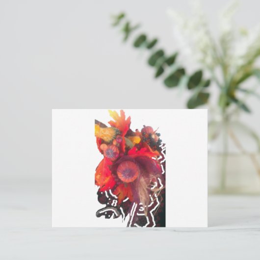 居心地の良い秋のチャーム-秋デコール&ギフト ポストカード (スタンド正面)