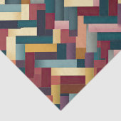 居心地の良い秋のトーン織りパターン 薄葉紙 (詳細)