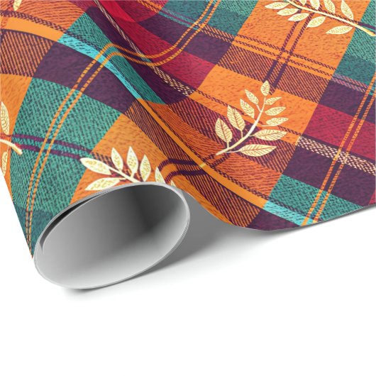 居心地の良い秋の包み紙 ラッピングペーパー (ロールコーナー)