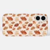 居心地の良い秋の葉の模様 Case-Mate iPhoneケース (裏面 (横))