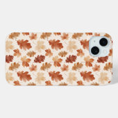 居心地の良い秋の葉の模様 Case-Mate iPhoneケース (裏面 (横))