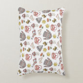 居心地の良い秋の要素パターン アクセントクッション (正面(垂直))