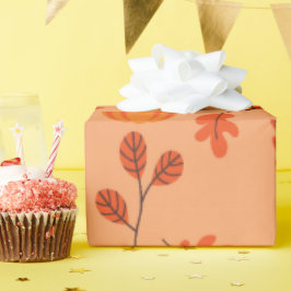 居心地の良い秋シームレスラッピング紙離れと ラッピングペーパー