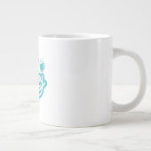 居心地の良い秋冬の引用 ジャンボコーヒーマグカップ (右)