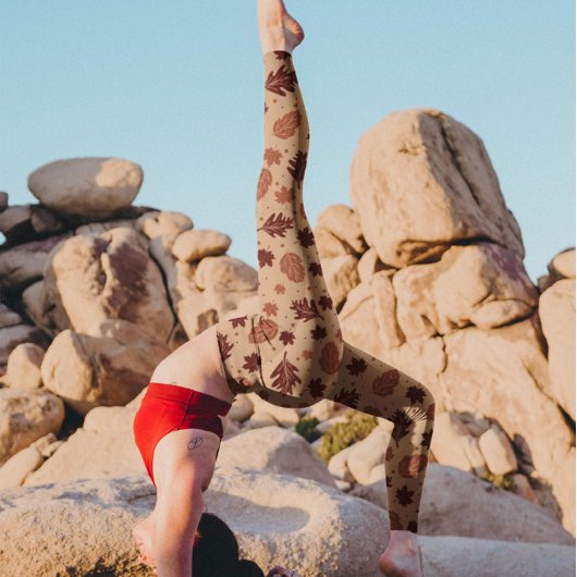 居心地の良い秋 カプリレギンス