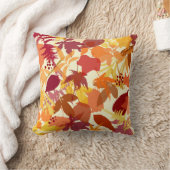 居心地の良い紅葉 クッション (ブランケット)