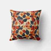 居心地の良い紅葉 | 秋ホームデコール クッション (裏面)