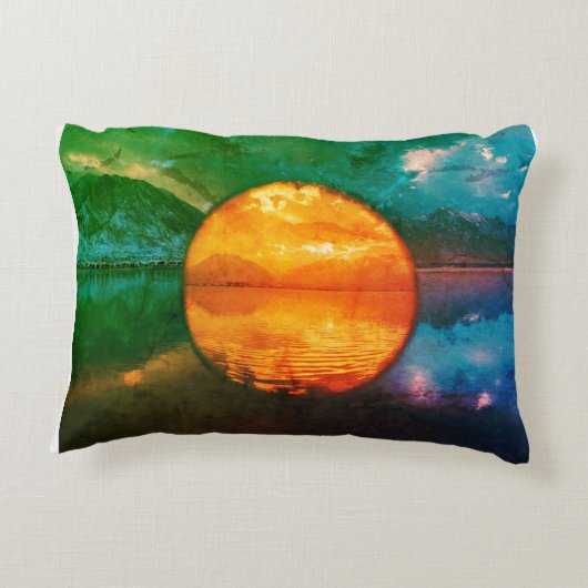 「居心地の良い装飾装飾用クッションスタイリッシュとコムフォー アクセントクッション (裏面)