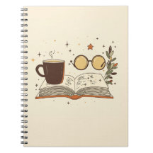 居心地の良い読書とコーヒーの雰囲気ノート