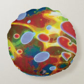 居心地の良い起伏 ラウンドクッション (裏面)