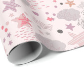 居心地の良い銀河系 – コスモス、星、雲 ラッピングペーパー (ロールコーナー)