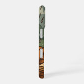 居心地の良い雨の窓「あなたの平和は重要」 iPhone 16ケース (右側面)