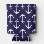 居心地の良い飲み物 |白いいかりパターン 缶クーラー (裏面)