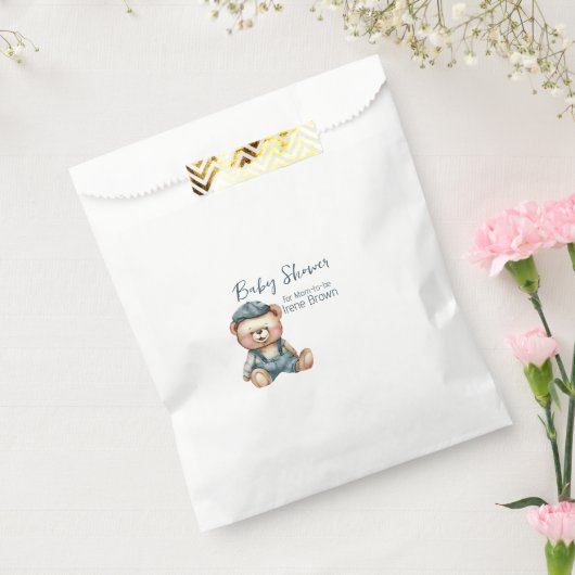 居心地の良い魅力的ベビーシャワー フェイバーバッグ (封をした状態)