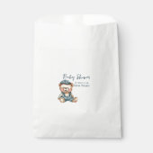 居心地の良い魅力的ベビーシャワー フェイバーバッグ (正面)