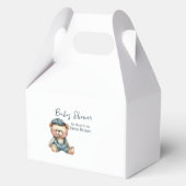 居心地の良い魅力的ベビーシャワー フェイバーボックス (正面)