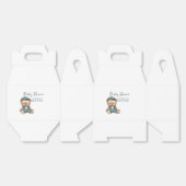 居心地の良い魅力的ベビーシャワー フェイバーボックス (見開き)