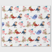 居心地の良い鳥 ラッピングペーパー (フラット)