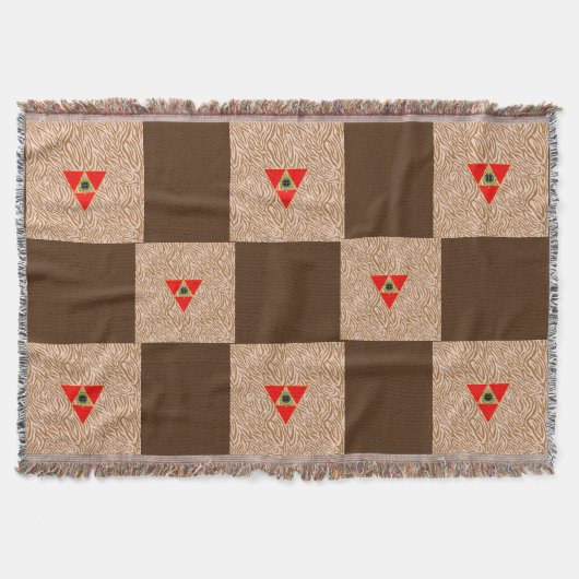 居心地の良い&スタイリッシュブランケットPerfect on Zazzle スローブランケット (正面)