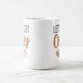 「居心地よくなろう」毛布 コーヒーマグカップ (中央)