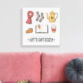 居心地よく過ごそう キャンバスプリント (インサイチュ (リビング))