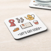 居心地よく過ごそう コースター (左側)