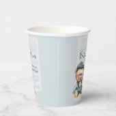 居心地カジュアルの良い赤ちゃんシャワーパーソナライズされた 紙コップ (右)