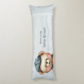 居心地カジュアルの良い赤ちゃんシャワー ボディピロー (裏面 (縦))