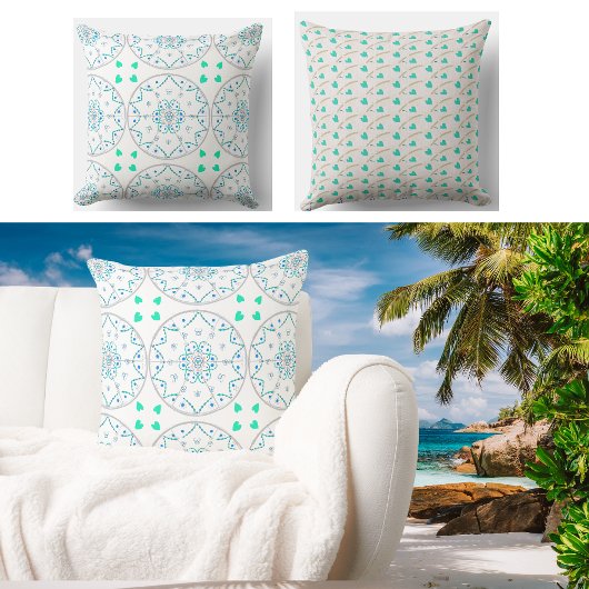 居心地モダンの良い宇宙向けの大きな幾何学的デザイン クッション