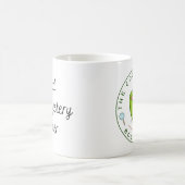 居心地誇りを持ったの良いブッククラブで居心地の良いミステリーリーダー コーヒーマグカップ (中央)