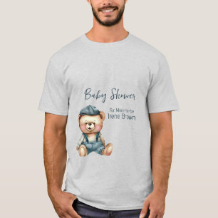 居心地魅力的の良い赤ちゃんシャワーTシャツ Tシャツ