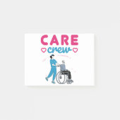 居気に宅介護ホームの乗員介護者 ポストイット (正面)