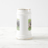 居眠りのシュナウツァービールステイン ビールジョッキ (中央)