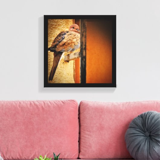 居眠り鳩 キャンバスプリント (インサイチュ (リビング))