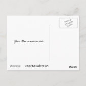 居酒屋のシーン「ホガース・ウィリアム ポストカード (裏面)