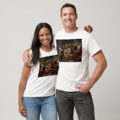 居酒屋の猿、トランプゲームの詳細 Tシャツ (ユニセックス)